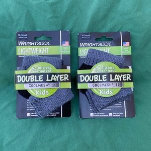 NWT 2 pairs of wrightsocks toddler socks